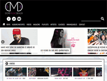 Tablet Screenshot of dopemusicdealer.com